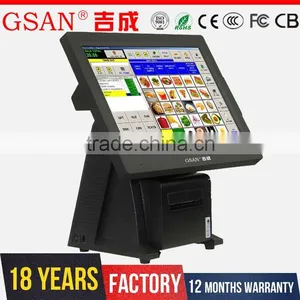 GS-T3 2016 New Model 15 Inch Touch Screen All in One Pos System Quality Choice thumbnail-1