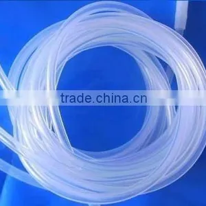 Durable Food Grade Approved Soft Silicone Transparent Tube thumbnail-1
