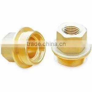Hexagonal Flange Brass Nut thumbnail-1