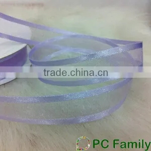 Lavender Satin Edge Nylon Organza Ribbon thumbnail-1