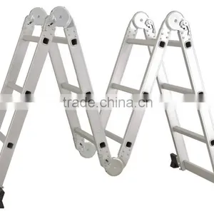 Aluminium Multi-Purpose Ladder, Werner Ladders, Aluminium Ladder Portable Cat Ladder Combination Ladder thumbnail-3