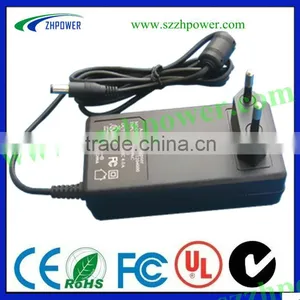 9v 1000ma ac Adapter EU US AU UK EK Pass UL.KC.FCC.SAA.for LED Monitor,POS,CCTV Camera thumbnail-1
