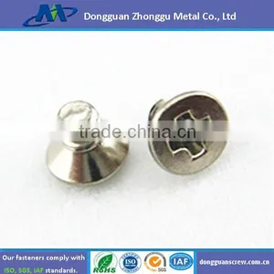 China Supply High Quality Stainless Steel China Supply High Quality Stainless Steel Phillips Flat Head Machine Screw thumbnail-1
