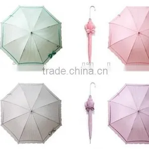 8k Straight Pink Cute Long Ladies Umbrella thumbnail-2