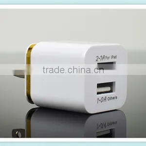 5V 2.1a USA Plug AC Travel Dual USB Wall Charger For IPhone Quality Choice thumbnail-5