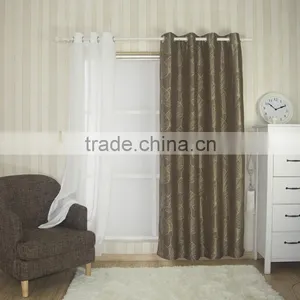 TOP GRADE MODERN PATTERN POLYESTER YARN DYED WINDOW CURTAIN FABRIC thumbnail-4