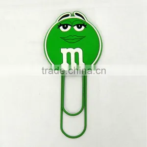Beautiful and Special Non-phthalates and Lead Free Soft Pvc Paper Clip thumbnail-1