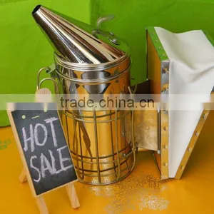New Style Stainless Steel Beekeeping Bee Smoker Quality Choice thumbnail-1
