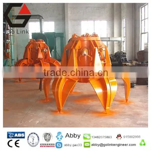 GOLINK Electric Hydraulic Orange-peel Grabs Garbage Grab Made in China thumbnail-2