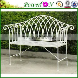 Classic Wrough Iron Antique Garden Bench thumbnail-1
