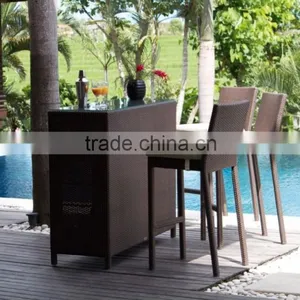 Two Bar Chair With Bar Table thumbnail-1