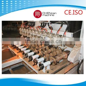 Jinan 3D Scanner 4Axis CNC Milling Machine CNC Router 3D Wood Machine With Multi-rotary thumbnail-1