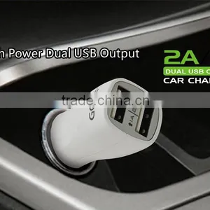 2 USB Ports Car Charger With Good Material Car Charger,promotional Dual Car Charger thumbnail-4