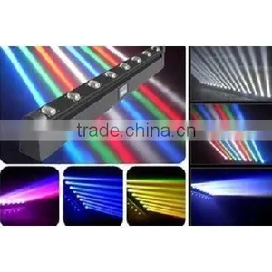Full Color 8*10W Eight Heads Moving Head Beam Light thumbnail-2