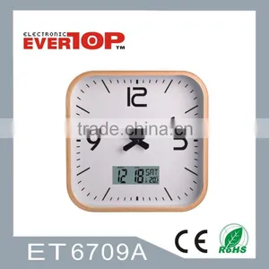 2016 WOODEN WALL CLOCK & METEL WALL CLOCK ET6709A thumbnail-1