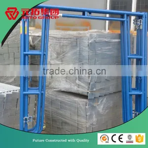 Tianjin Factory Supply S-style 2'x6'4'' 2'x5'' Narrow Frame Type Scaffolding Construction Materials SGS Test thumbnail-4