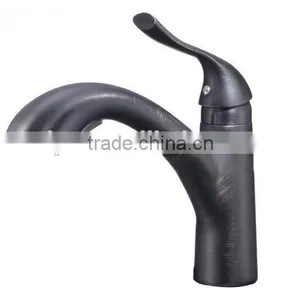 Oil Rubbed Bronze Commercial American Style Pull Out Kitchen Faucet 8642-ORB thumbnail-1