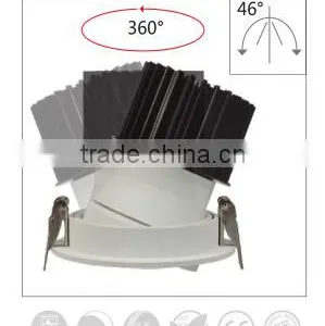 Adjustable LED COB 20W LED Ceiling Recessed Mount Down Light With 1300lm thumbnail-2