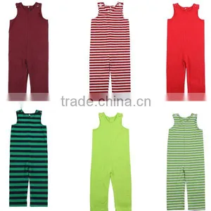 Wholesale 100% Knit Cotton Fall Longall Colorful Long Pants Infant Romper Toddler Romper Kids Romper thumbnail-1