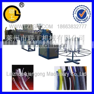 PVC Reinforced Hose Machine / PVC Steel Wire Reinforced Hose Extrusion Line/plastic Pipe Machine thumbnail-6