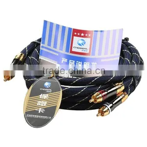 Choseal AB5409 4N OFC 24K Gold Plated Digital Coaxial Cable thumbnail-1