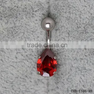 Fashion Jewelry Multi-shape Gem Wholesale 316L Stainless Steel Belly Ring thumbnail-4