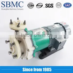 CQB Flange Teflon Lined Magnetic Drive Pump, ASME/ANSI Standard thumbnail-1
