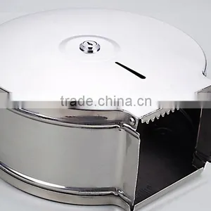 Big Roll Stainless Steel Wall Mounted Tissue Roll Holder thumbnail-4