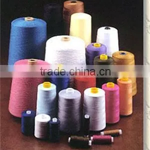 100% Yizheng Fiber Polyester Sewing Thread 40/2 5000yards in White and Colors thumbnail-3