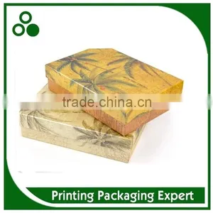 NEW ARRIVAL FASHONABLE WALLPAPER SERIES CARDBOARD PAPER BOX WITH LID thumbnail-1