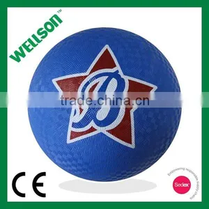 Higher Bounce Softly Rubber Kick Ball thumbnail-1