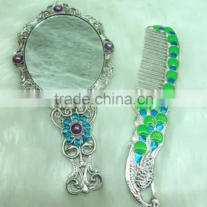 Vintage Style Pocket Mirror Set/charm Makeup Compact Mirror Set thumbnail-2