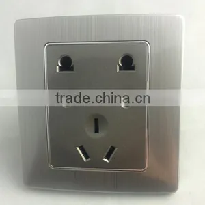 British Style Stainless Steel 7 Pin Socket thumbnail-1