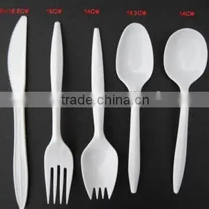 Light Duty Plastic Disposable Tableware Fork Knife Spoon thumbnail-1