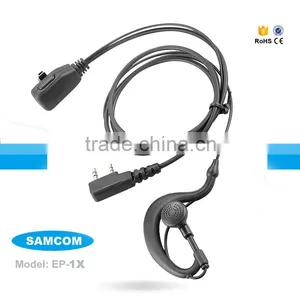 SAMCOM EP-1X K-Connector Earpiece for Walkie Talkie Usage thumbnail-1
