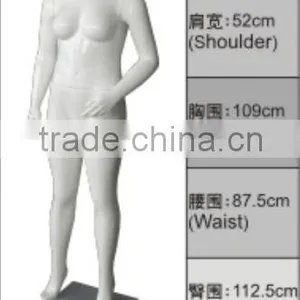 Plus Size White Glossy Sexy High Quality Mannequin Factory In China thumbnail-2