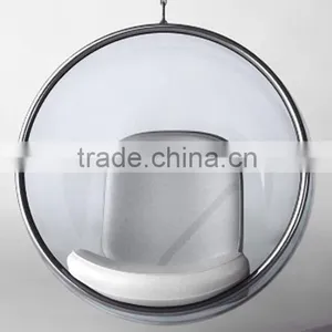 Eero Aarnio Acrylic Transparent Hanging Swing Ball Chair thumbnail-2