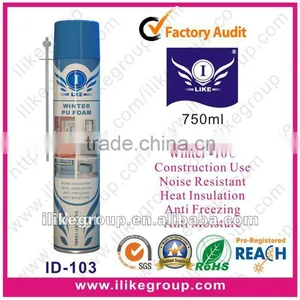 Winter Closed Cell Anti-low Temperature Polyurethane Foam Spray(SGS,REACH) thumbnail-1