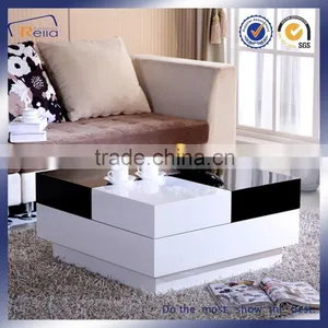 MDF High Gloss Extended Coffee Table/Tea Table thumbnail-1