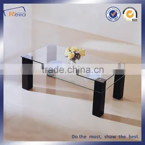Hot Selling Clear Glass Coffee Table Tea Table thumbnail-4