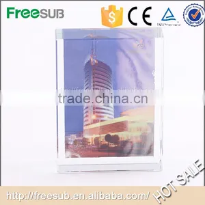 Good Quality Crystal Glass Picture Frame For Sublimation Machine thumbnail-1