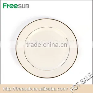 Cheap Blank Ceramic Plate Personalized Sublimation Enameled Porcelain Plates thumbnail-4