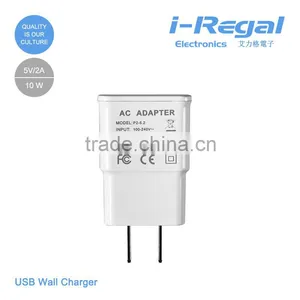 OEM US/EU Plug Travel Charger One Port Usb Wall Charger for Samsung/mobile Phone /cellphone thumbnail-2