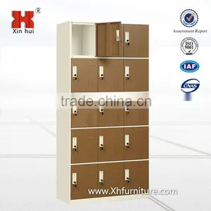 Steel Furniture 15 Door Metal Lockers for School Use thumbnail-4