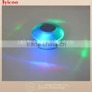 Blue Waterproof Bluetooth Shower Speaker,handfree and Suck Function thumbnail-4