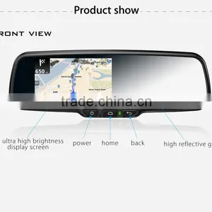 2015 Android Germid Gps Bluetooth Rearview Mirror With Handsfree Car Kit thumbnail-2