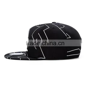 Wholesale Custom Design Your Own Logo 100% Acrylic High Quality Snapback Hat thumbnail-2