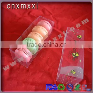 Packing 5units Clear Boxes Customized Macaron Box thumbnail-2