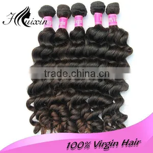 Unprocessed 7A Grade Real Human Hair ,indian Natural Wave Virgin and Remy Indian Hair thumbnail-1