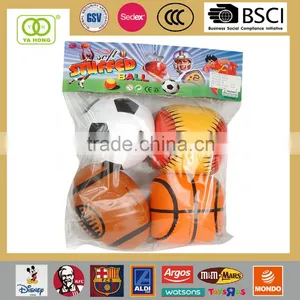 Yahong Soft Stuffed Ball Toy Set With Football Baseball Rugby and Basketball thumbnail-1